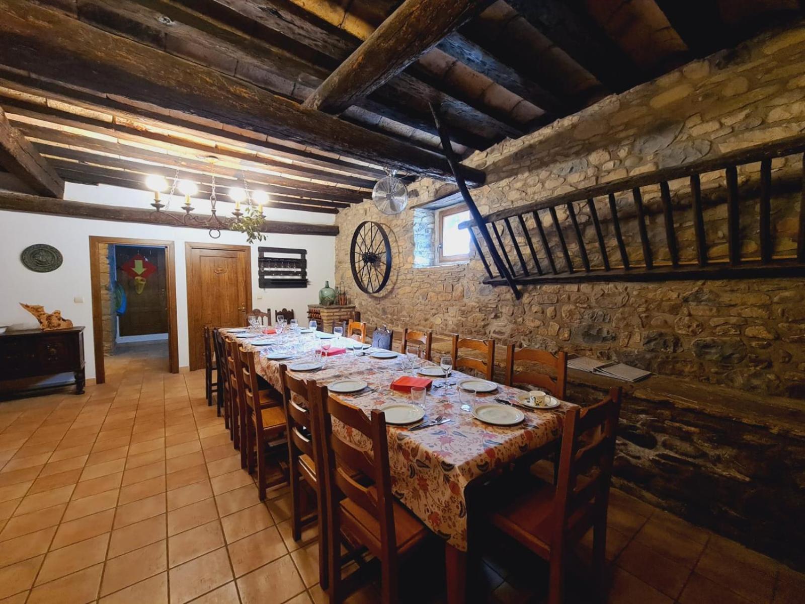 Lagar De Palacio Santa Cilia de Jaca Zimmer foto